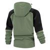 Men'S Loose Jacket Fashionable Multi Pocket Hooded Jacket