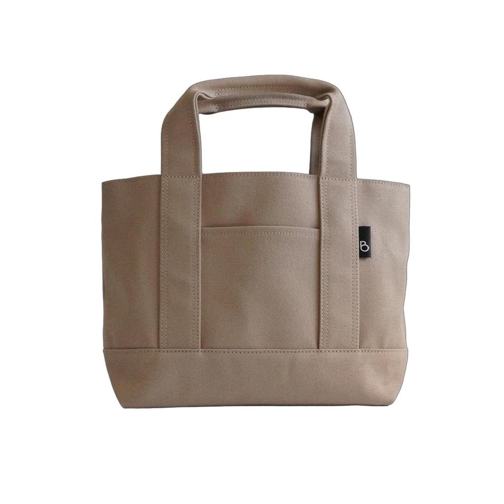 Canvas Tote Medium [BRILLANTE FARBEN] Tasche, (Greige)