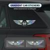 Car Logo Angel Wings Decoration 3D Reflective Waterproof Sticker For 159 Giulietta Giulia 147 Mito 156 166 Stelvio MV8