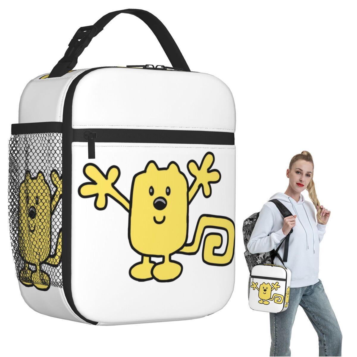 Wow Wow Wubbzy Insulated Lunch Bag for Women Children Portable Food Boxes Thermal Lunch Box Tote One Size