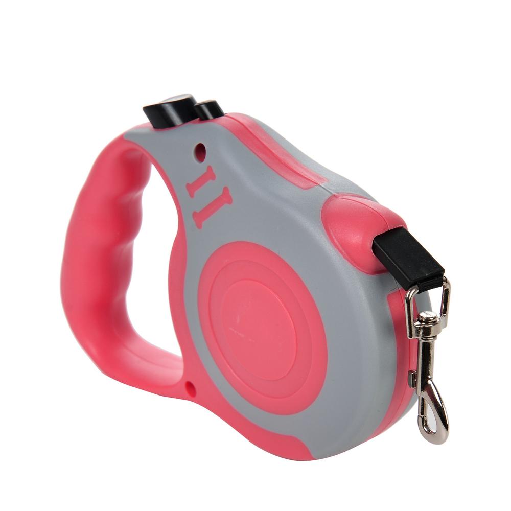 Pet Leash Retractable Nylon Lead Leashes For Small Dogs Cats Outdoor Training Hiking Puppy Traction Roulette Rope Chihuahua Bulldog Supplies 3M 5M