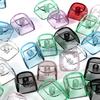 10Pcs Transparents PC Keycaps Mechanical Keyboards Keycaps Blank Backlits Keycaps For Switches Mechanical Keyboards