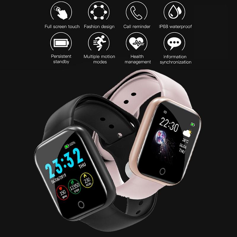 Buy IP67 Waterproof Smart Watch Heart Rate Blood Pressure Monitor ...