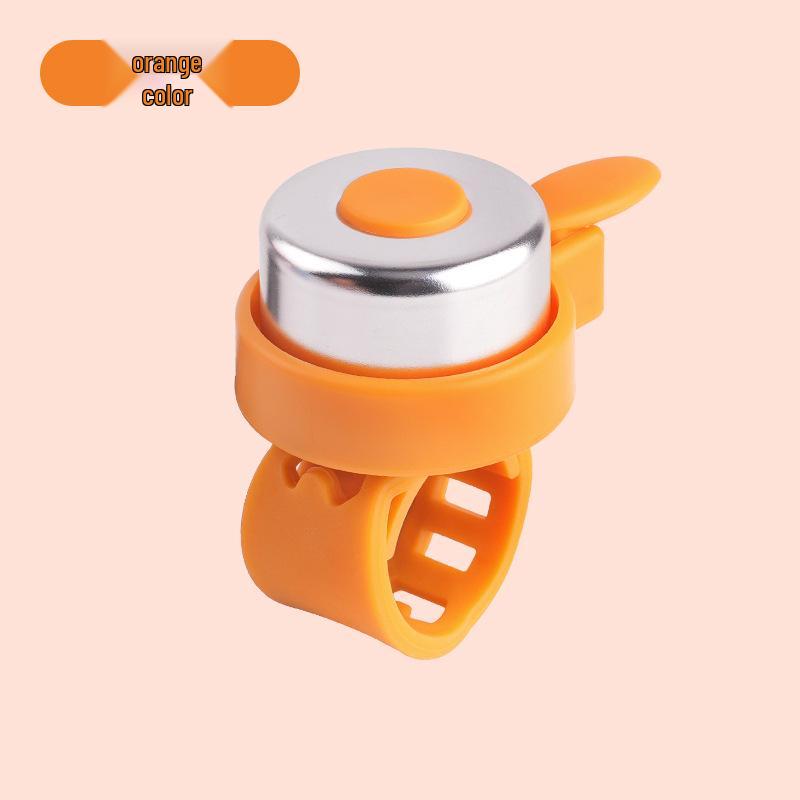 

Universal Super Loud Bell for Children s Bikes, Strollers, and Scooters One Size оранжевый