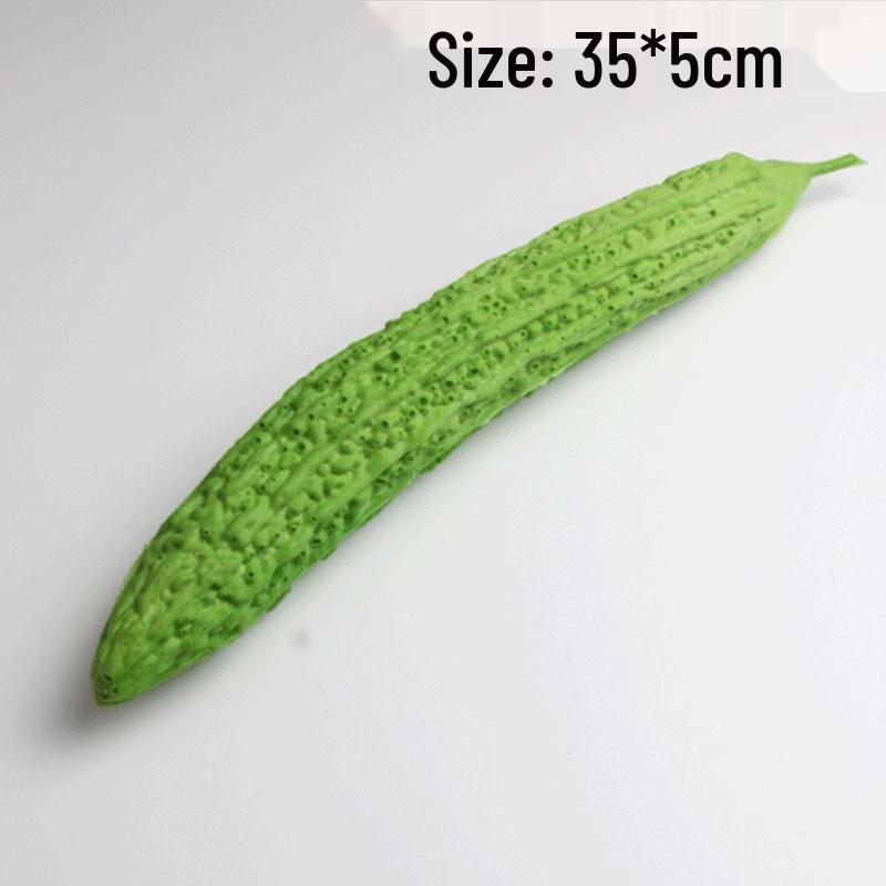Vegetable and Fruit Model Set for Kitchen Decoration, Farmhouse Display, or Early Education Play