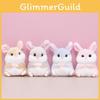 Keychain Toy Rabbit Cartoon Backpack Pendant Plush Doll Gift Cute Decoration