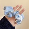 Ponytail Holder Velvet Scrunchies Elastic Rhinestone Hair Rope Temperament Hair Accessories  Travel