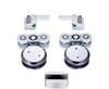 High Quality Durable TWO Year Warranty Easy To Install Sliding Door Roller Hardware With Track for Villa Glass Door