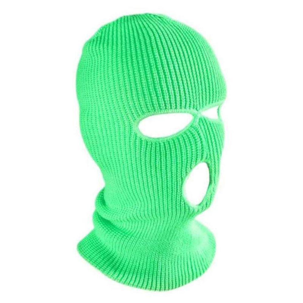 Bonnet Hat Balaclava Scarf Collar Hat Full Face Cover Knitted Hats Women Winter Cap Beanies Hat