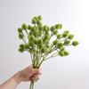 5-Head Green Thorn Ball Artificial Plant for Wedding Decorations - INS Style
