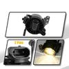 1 Pair Fog Lamp Case Car Fog Light Housing 63176910792 63176920703 for E60 E90 E63 E46 Foglights Case Without Bulbs
