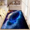 Earth universe cosmic energy explosion carpet Yoga living room room decor children's crawling mat doormat area rug