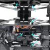 Metal Upper Center Link Mounts Replacement for Axial SCX10 III AXI03007 1/10 Remote Control Crawler