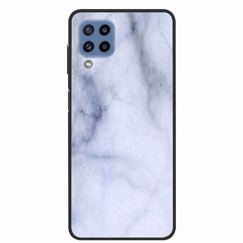 For Samsung Galaxy A12 Case Marble TPU Silicone Soft Phone CoverFor Samsung Galaxy M12 Case Samsung F12 Protector Gift New Para
