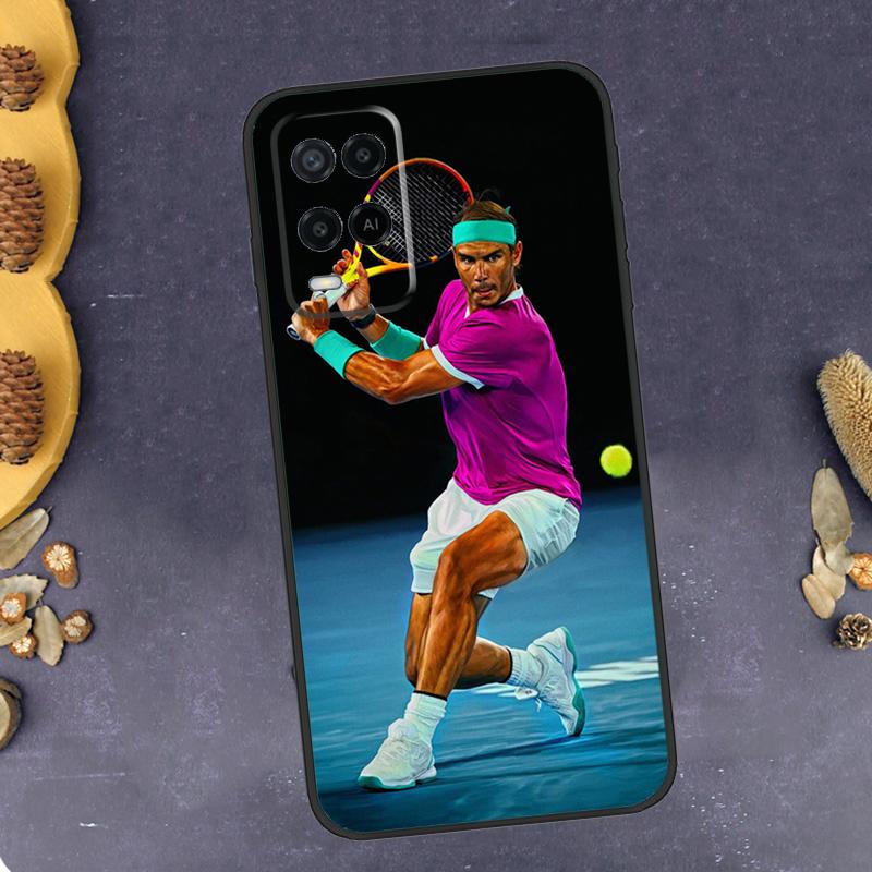 Rafael Nadal Phone Case For Oppo A79 A18 A38 A58 A78 A98 A17 A40 A60 A80 A16 A76 A96 A15 A74 A94 A54 A77