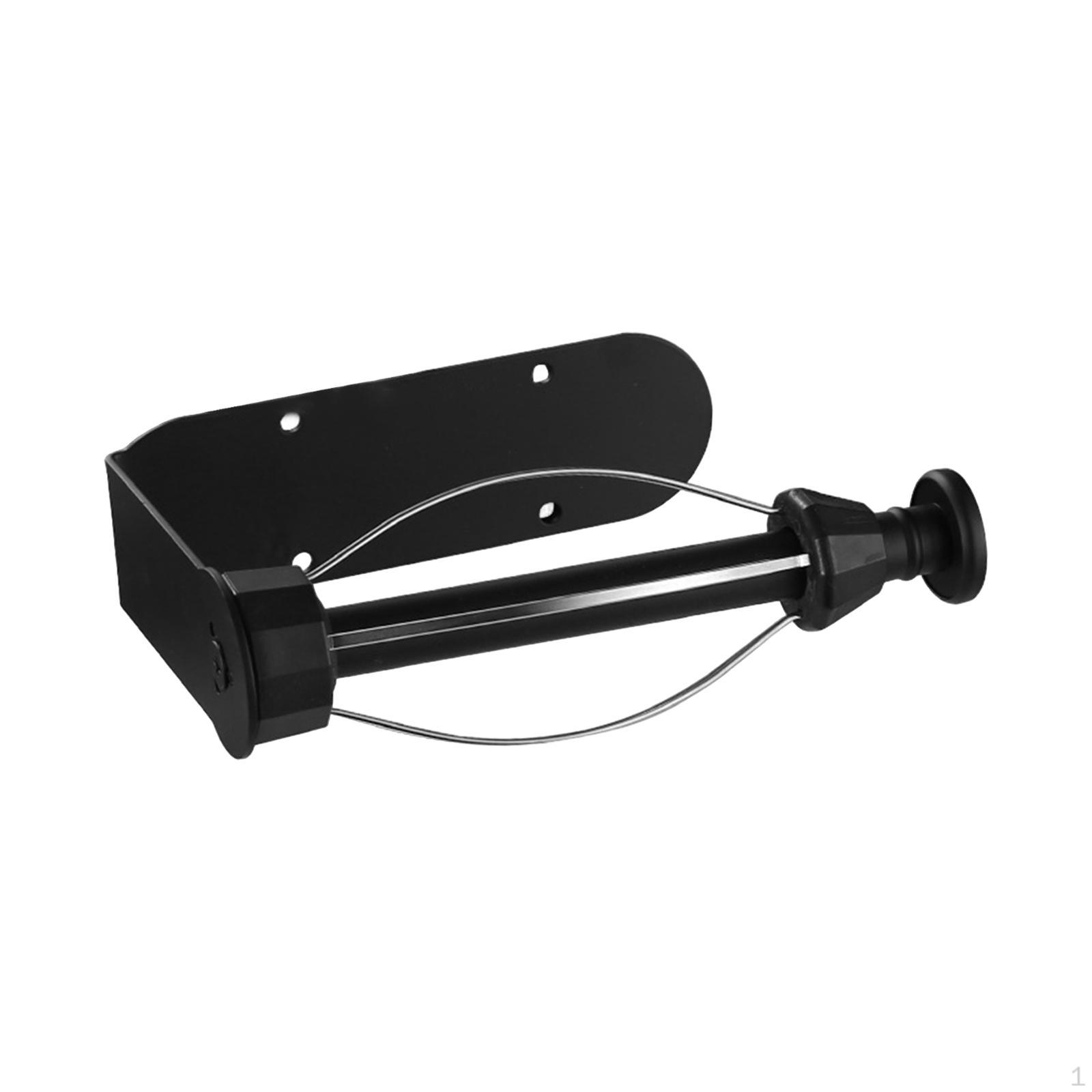 

Современный держатель для бумажных полотенец из нержавеющей стали для дома и кухни Black Silver