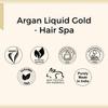 Спа-набор для волос (100 г), Argan Liquid Gold Hair Spa Kit,  Aroma Treasures