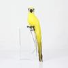 25/35cm Papagal Simulat Handmade Creativ Pene Gazon Figurine Ornament Animal Pasăre Grădină Pasăre Recuzită Decor Miniatură