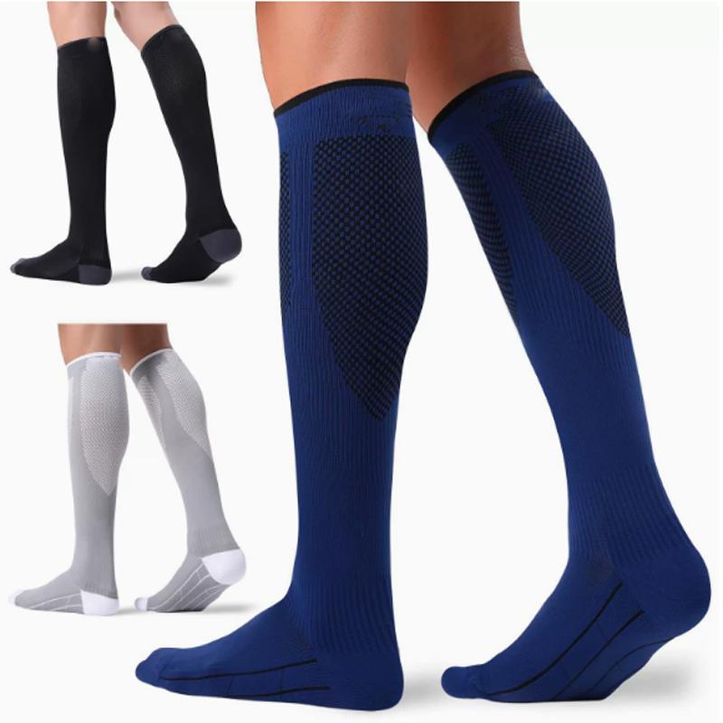 3Pairs Compression Socks for Women and Men 20-30mmHg-Circulation Support Socks S/M