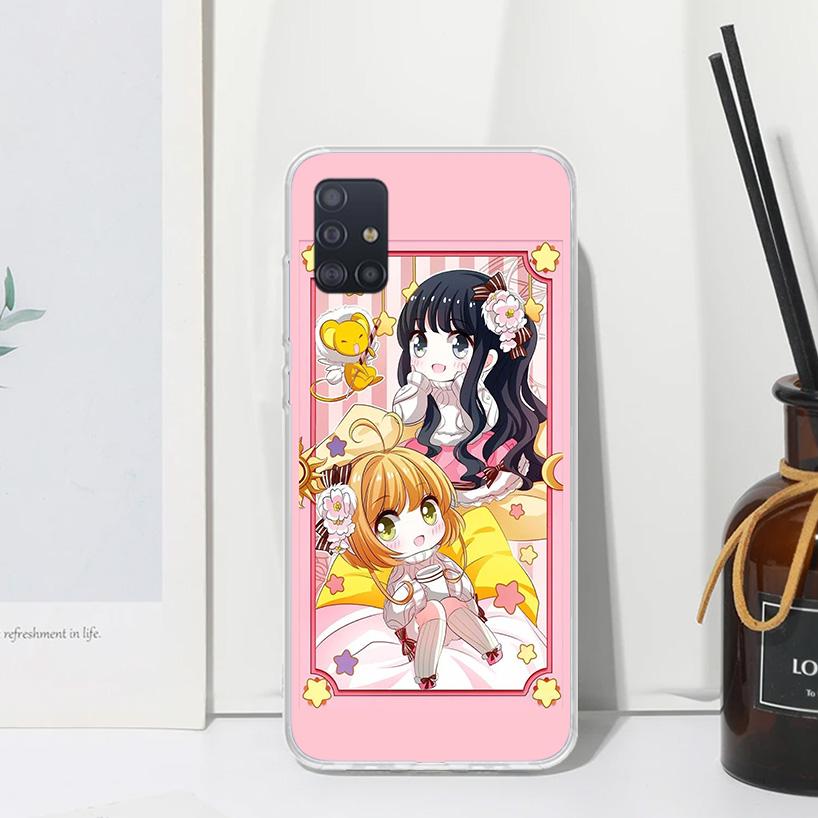 CardCaptor Sakura Anime Phone Case For Samsung Galaxy A52 A42 A32 A22 A12 A02S A72 A51 A50S A41 A31 A21S A71 A40 A30S A20S A10S