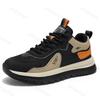 Fashion 2025 Spring Men's Low Top Thick Sole Casual Shoes Mesh Breathable Fashion Trend Sports Shoes Comfortable Lace-up Chunky sneakers