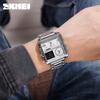 SKMEI Men's Quartz Movement Watches 3 Times Multi-functional Men Sports watch Top Luxury Brand Military Digital Wristwatch reloj