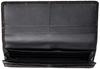 Long Billfold Black Deerskin x Black Dragonfly Pattern [Indenya] Wallet, M, 2109-01-008, Lacquer,