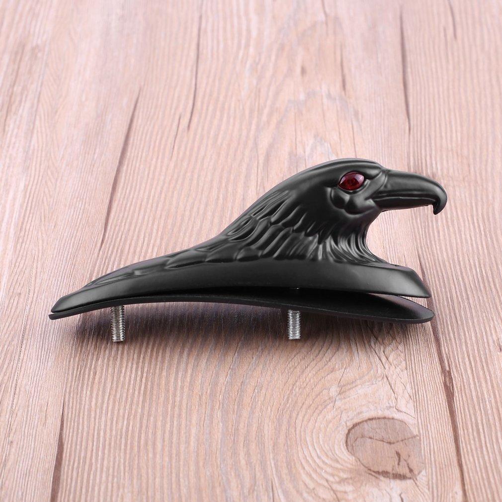 Aquila Parafango Per Moto - Testa D'Aquila Cromata, Decorazione Universale Per Cofano Anteriore - Foto 5