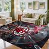 AC Milan Design Crystal Velvet Rug Soft Decorative Mat for Bedroom Entrance