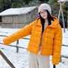 New cotton-padded clothes women's winter short fashion cotton-padded clothes women's loose warm hooded cotton-padded jacket