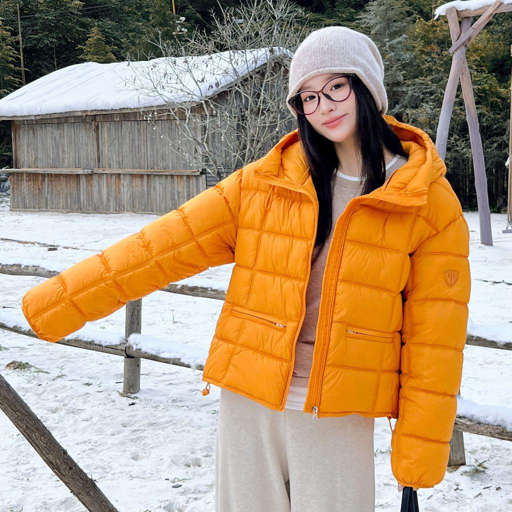 New cotton-padded clothes women's winter short fashion cotton-padded clothes women's loose warm hooded cotton-padded jacket