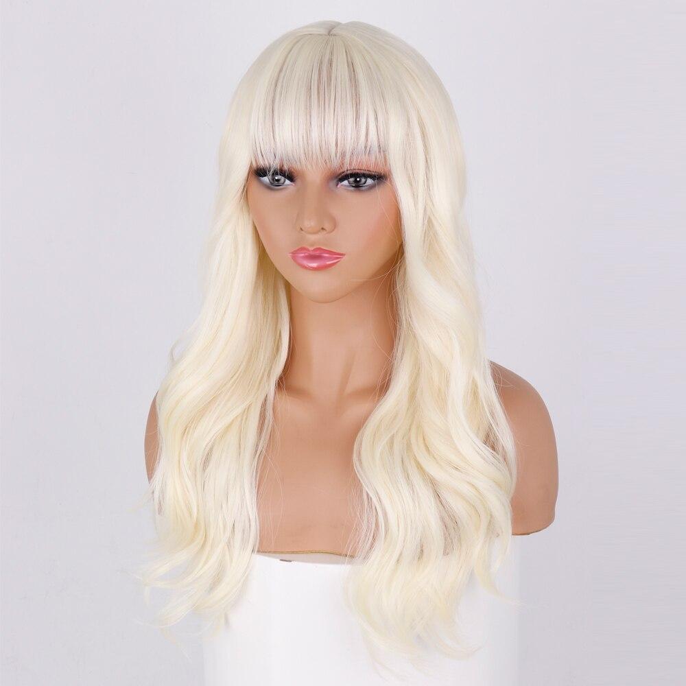 

LiSi HAIR Длинный омбре Светло-серый коричневый золотой волнистый парик Косплей Вечеринка Женский повседневный синтетический парик Высокоплотное устойчивое к высоким температурам волокно