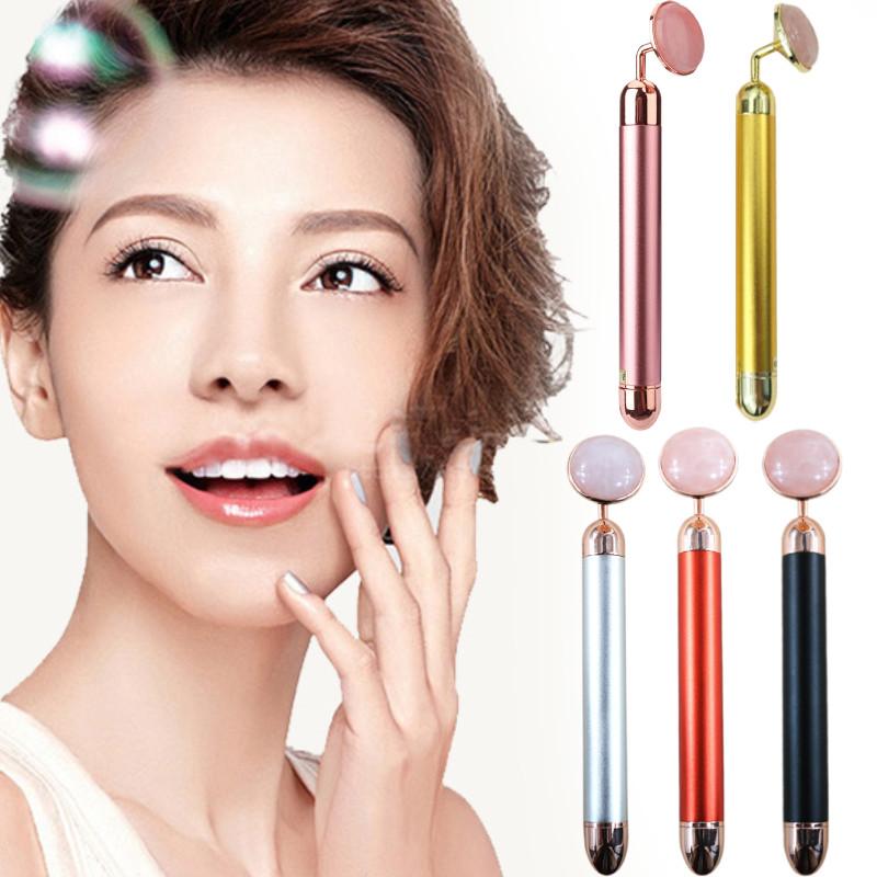 Jade Massager Electric Face Hand Eye Neck Body Anti Ageing Therapy Beauty Device