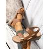 Plus Size Casual Sandals for Women 2025 Summer New Arrivals Fashionable Outdoor Thick-Soled Sandals for Women