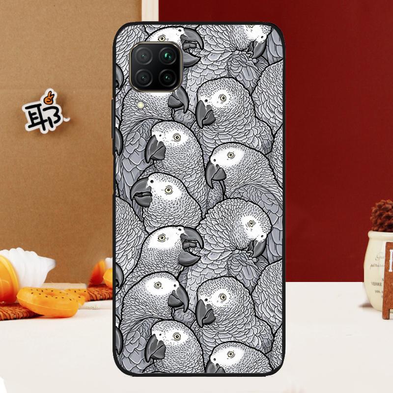 Colorful Parrots For Huawei Nova Y91 Y61 Y60 Y70 Y72 Y73 Y90 12i 11i 3i 7i 8i 9 10 SE P20 P40 P30 Lite Case