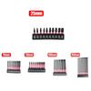 Batch Head Impact Screwdriver Bits S2 Steel Hex Shank Screwdriver Bits  With Holder