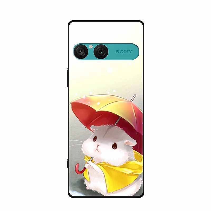 For Sony Xperia 10 VII Case Soft Silicone TPU Back Cover Protective Coque for Xperia10 VII 5G XQ-FE54 XQZ-CBFE Black Phone Cases