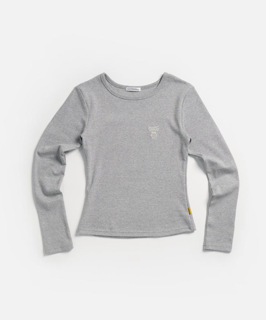 Ssississieseu Gray Spike Boy L/S T-Shirt (W)