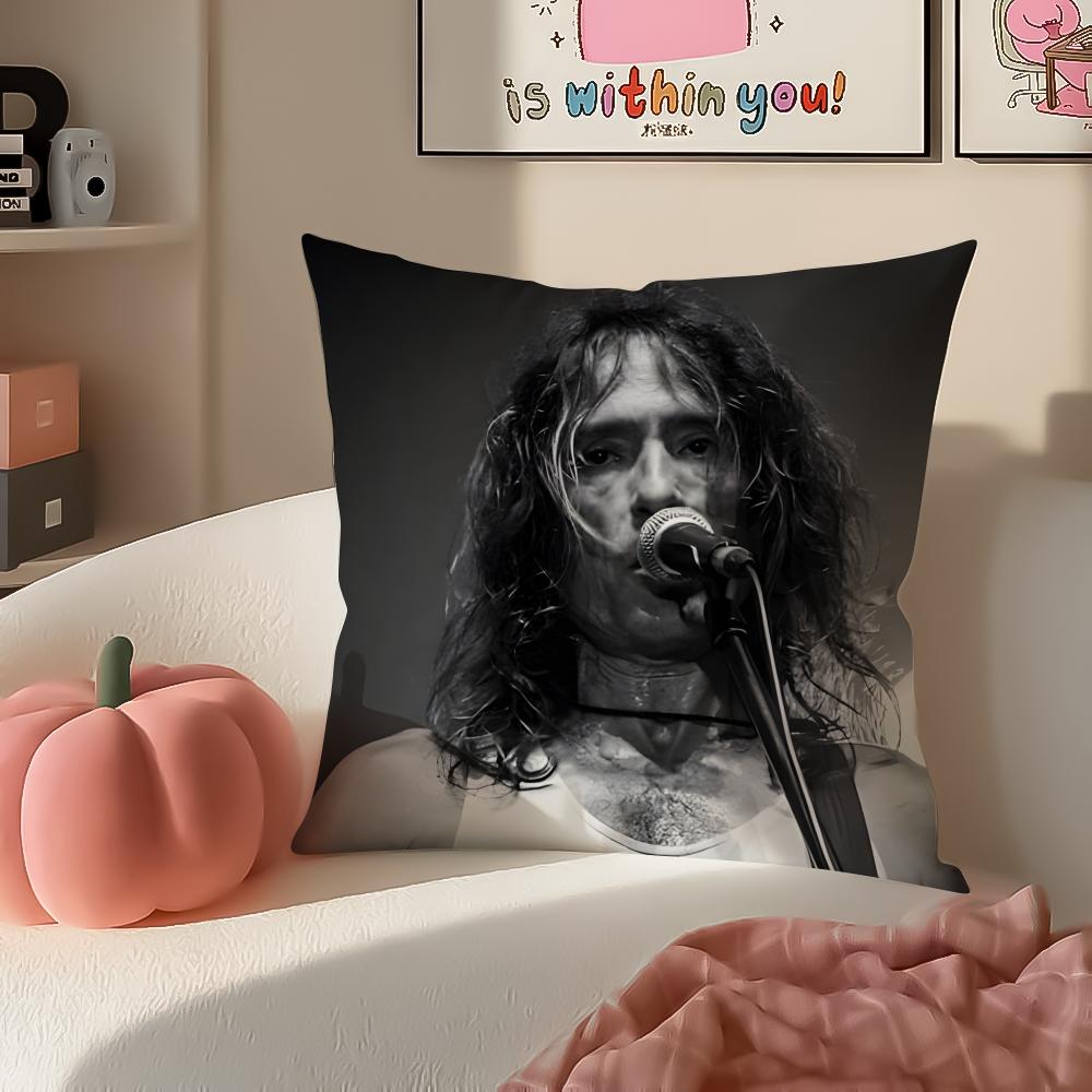 Rebellious Spanish Rock Band EExtremoduro Cushion Cover Pillowcase Short Plush Invisible zipper Room Sofa Cushion Cover