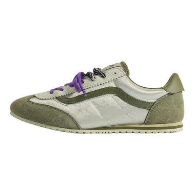 Super Lowpro Satin Bequeme Passform Lifestyle Freizeitschuhe Unisex Freizeitschuhe Grün VN000D83FSG