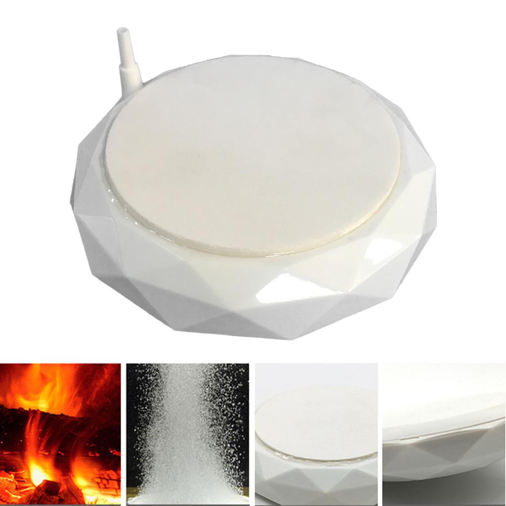 Air Stone Disc Bubble Diffuser Bubbler with Suction Cup & for Valve for Hydroponics Aquarium Fish for Tank Pump Aerator