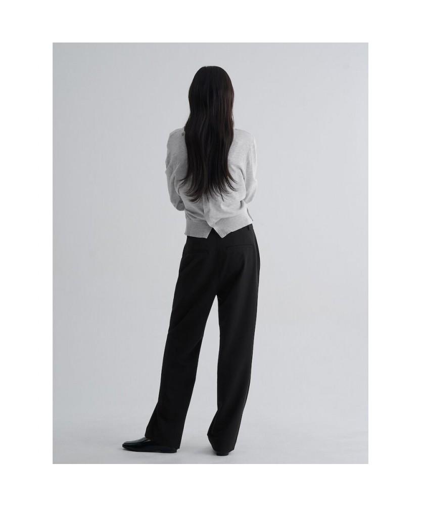 8SECONDS March Daily Slim Slacks Black