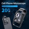 200x HD Portable LED Microscope for Student Science & Outdoor Biology Experiments
