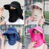 Summer Sun Protection Wide Brim Hat With Adjustable Fit For Outdoor Activities
