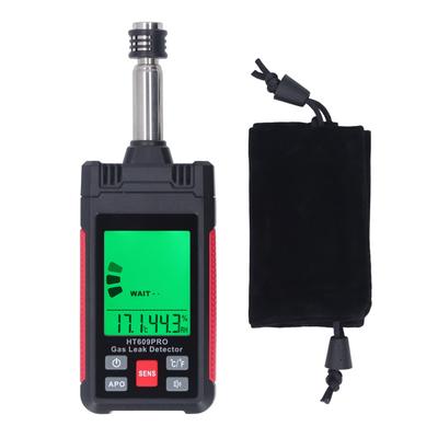 Gasleckdetektor Tragbar Handheld Niedriger Verbrauch Brennbares Gaslecktester mit Dualen Alarmen