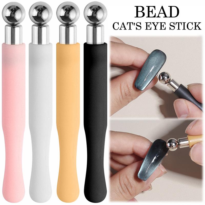 Negle Fransk Katteøje Glasperler Magnetisk Pind Multifunktionel Gel Polish Stærk Magnet Manicure Magnetiske Værktøjer