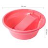 Thickened Plastic Washbasin with Washboard for Laundry and Baby Clothes