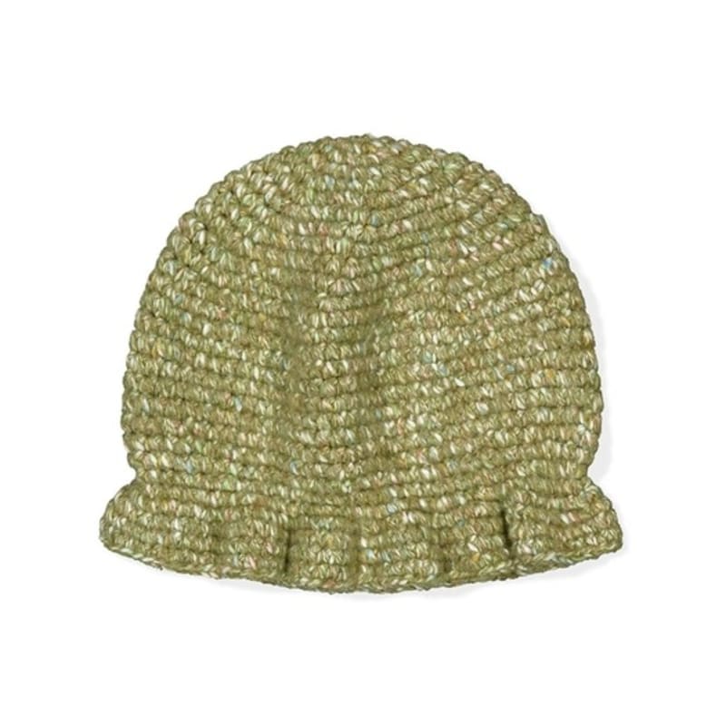 

SUNLOVE Tweedy Crochet Bucket Hat Olive OS