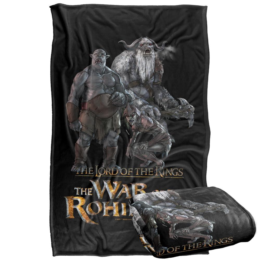 The Lord of the Rings: The War of the Rohirrim Evil Trolls Soft Touch Blanket