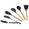 Kitchen Utensils Kitchen Utensil Set Silicone Teflon Wooden Accessories